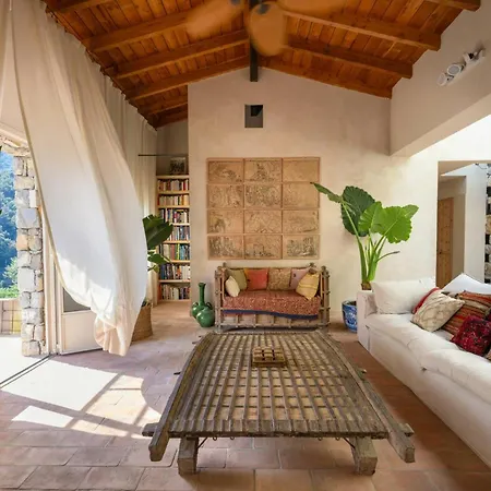 度假居 Restored Stone Overlooking Menton Puygaillard-de-Quercy